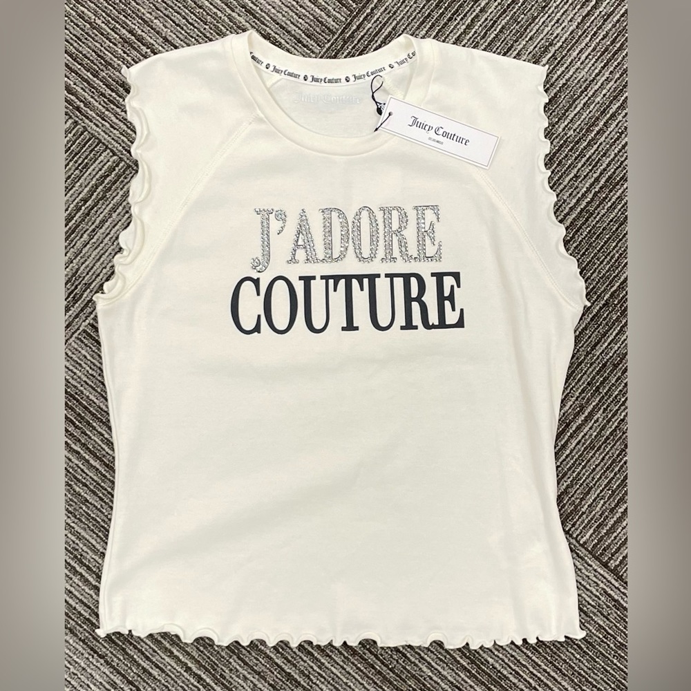 Juicy Couture babydoll tee. Size Large